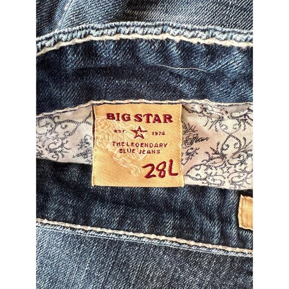 Big Star Hazel Curvy Fit Bootcut Jeans Size 28 Long - Picture 7 of 9